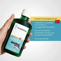 Fjordil Omega-3 flüssig, 250 ml
