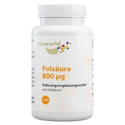 Folsäure 800 µg Tabletten, 100 St