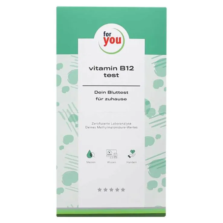 For You vitamin B12 Bluttest für zuhause, 1 St