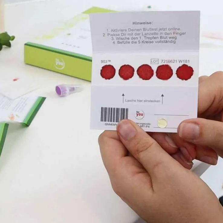 For You vitamin D3 & K2 test Bluttest für zuhause, 1 St