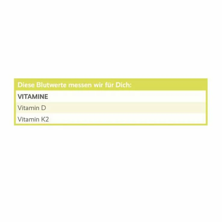 For You vitamin D3 & K2 test Bluttest für zuhause, 1 St