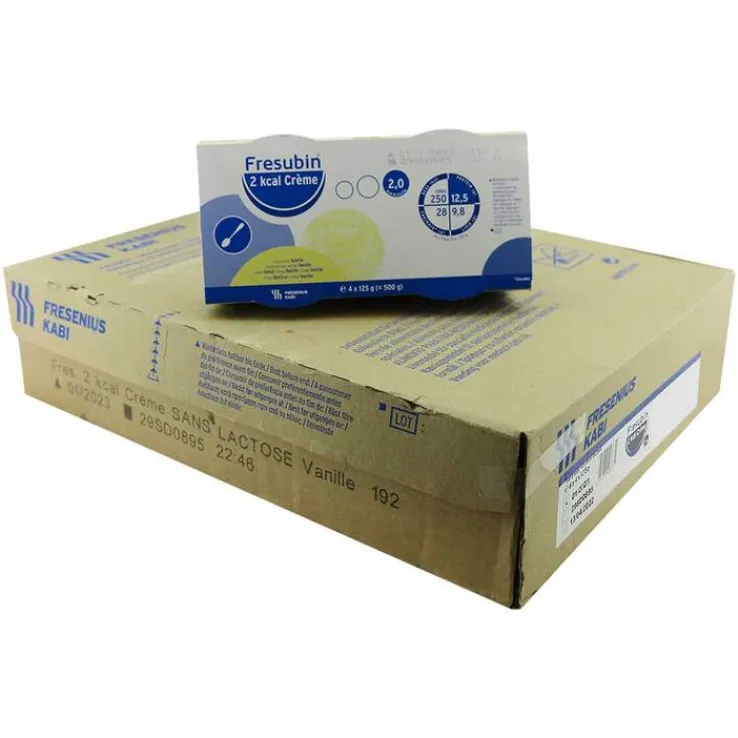 Fresubin 2 kcal Creme Vanille im Becher, 24X125 g