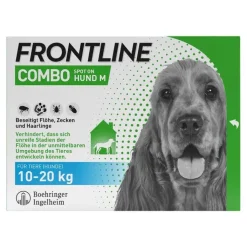 FRONTLINE COMBO® gegen Zecken, Flöhe bei Hunden M (10-20 kg), 3 St