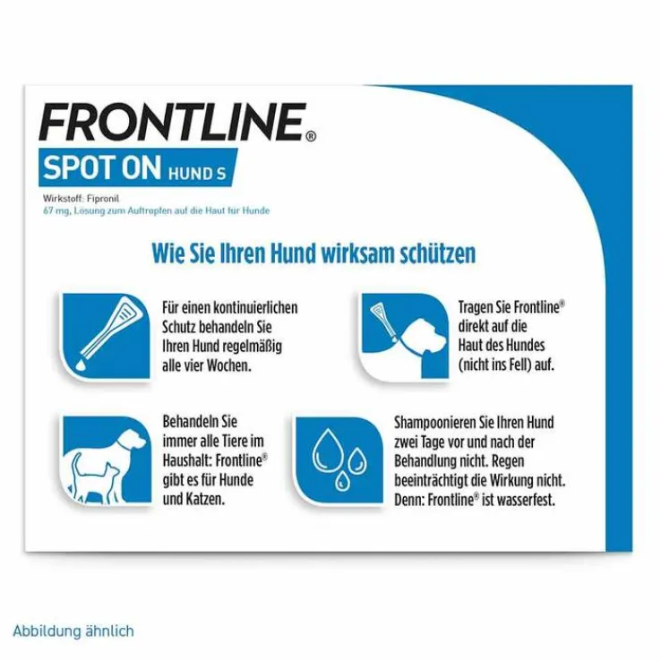 FRONTLINE® SPOT ON Hund S Lösung, 3 St