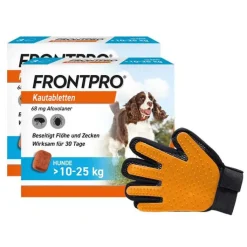 FRONTPRO 68 mg Kautabletten für Hunde 10 - 25 kg, 2x3 St