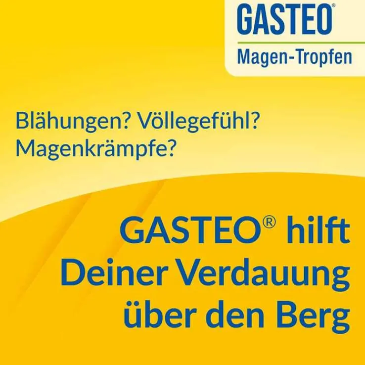 GASTEO Tropfen bei Magen-Darm-Beschwerden, 50 ml
