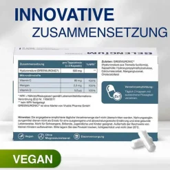 Gelencium Hyaluron Intense hochdosiert mit Vitamin C Kapseln , 60 St