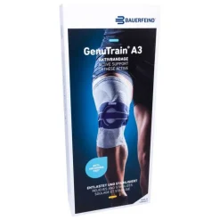 Genutrain A3 Kniebandage rechts Größe 2 titan, 1 St