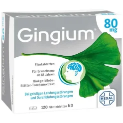 Gingium 80 mg Filmtabletten, 120 St