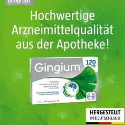 Gingium 80 mg Filmtabletten, 120 St