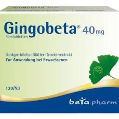 Gingobeta 40 mg Filmtabletten, 120 St