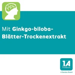 Ginkgo – 1 A Pharma® 240 mg Filmtabletten, 60 St