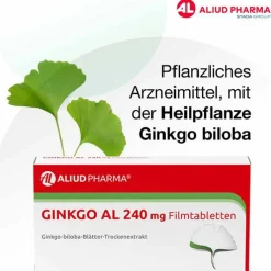 GINKGO AL 240 mg Filmtabletten, 30 St