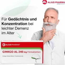 GINKGO AL 240 mg Filmtabletten, 30 St