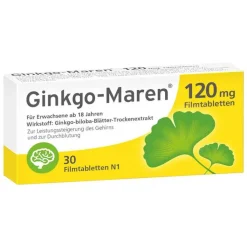 Ginkgo-Maren 120 mg Filmtabletten, 30 St
