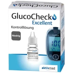 Gluco Check Excellent Kontroll Lösung niedrig, 4 ml