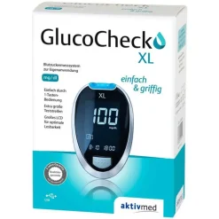Gluco Check XL Blutzuckermess Set mg / dl, 1 St