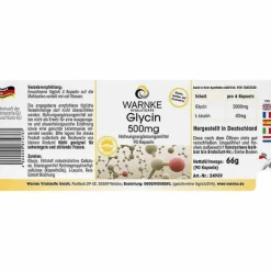 Glycin 500 mg Kapseln, 90 St