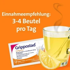 Grippostad Heißgetränk bei Schmerzen und Fieber , 10 St