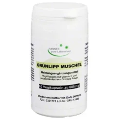 Grünlipp Muschel Kapseln, 60 St