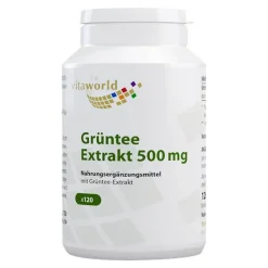 Grüntee Extrakt 500 mg Kapseln, 120 St
