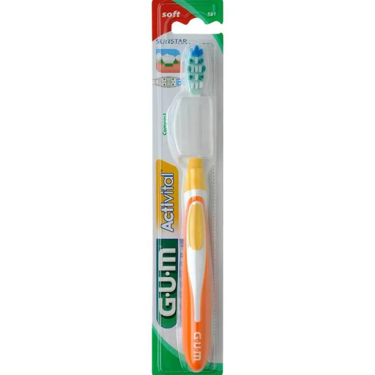 GUM Activital Zahnbürste kompakt soft, 1 St