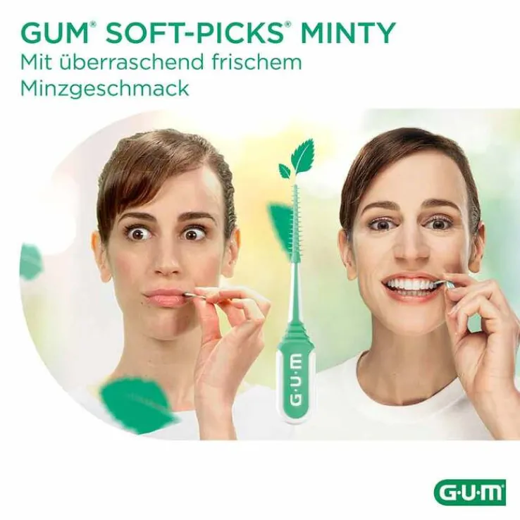GUM Soft-Picks Minty large, 40 St