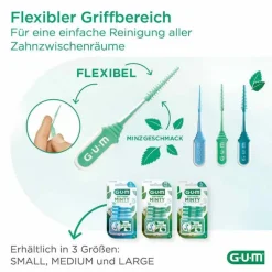 GUM Soft-Picks Minty medium, 40 St