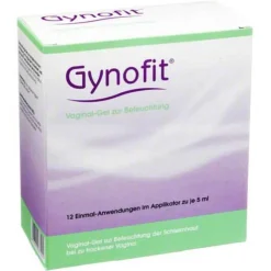 Gynofit Vaginal Gel zur Befeuchtung, 12X5 ml