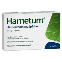 Hametum® Hämorrhoidenzäpfchen, 10 St
