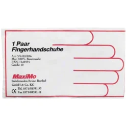 Handschuhe Baumwolle Größe 10 Überlänge, 2 St