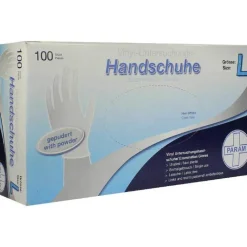 Handschuhe Einmal Vinyl gepudert L, 100 St