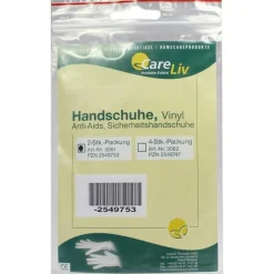 Handschuhe Vinyl Anti Aids, 2 St