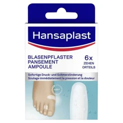 Hansaplast Blasenpflaster klein, 6 St