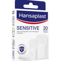 Hansaplast Sensitive Pflaster hypoallergen Strips, 20 St