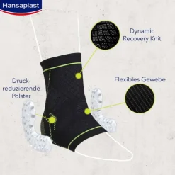 Hansaplast Sport Fußgelenk-Bandage Größe S/M, 1 St