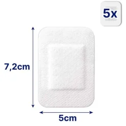 Hansaplast ULTRA SENSITIVE XL Wundverband 5x7,2 cm, 5 St