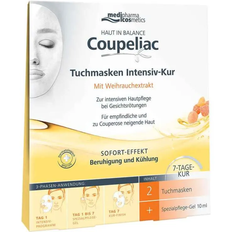 Haut in Balance Coupeliac Tuchmasken Intensiv-Kur, 1 St