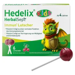 Hedelix Herbalsept Immun Lutscher Kids, 6 St