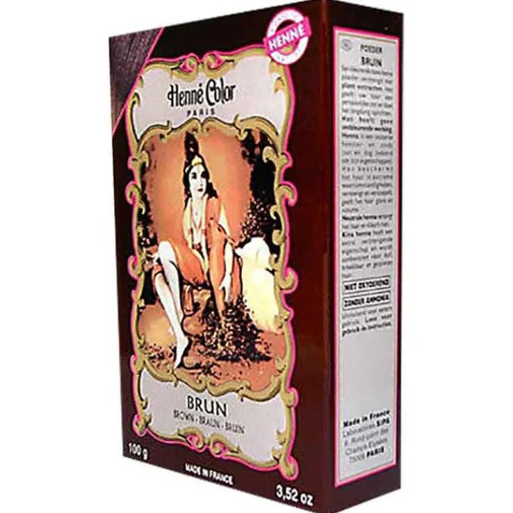 Henna Color Pulver braun Brun, 100 g