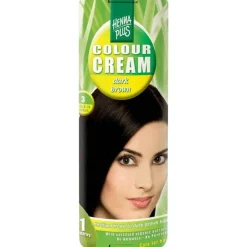 Hennaplus Colour Cream Dark Brown 3, 60 ml