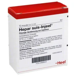 Hepar Suis Injeel Ampullen, 10 St