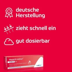 Heparin axicur® 30.000 I.E. Gel , 100 g