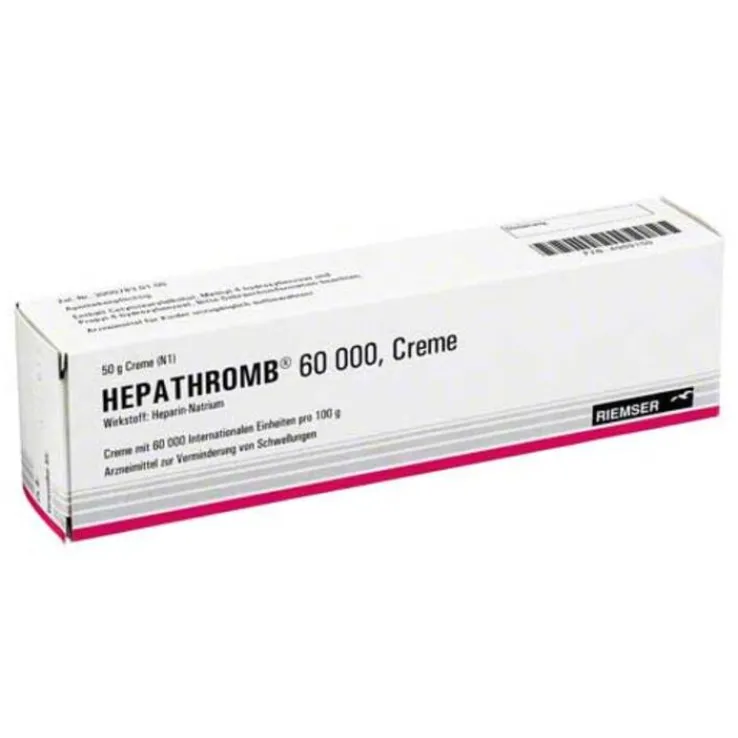 Hepathromb Creme 60.000 I.E., 50 g