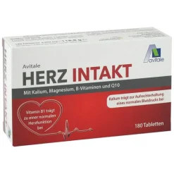 Herz Intakt mit Kalium + Magnesium + B-Vitamine Tabletten , 120 St