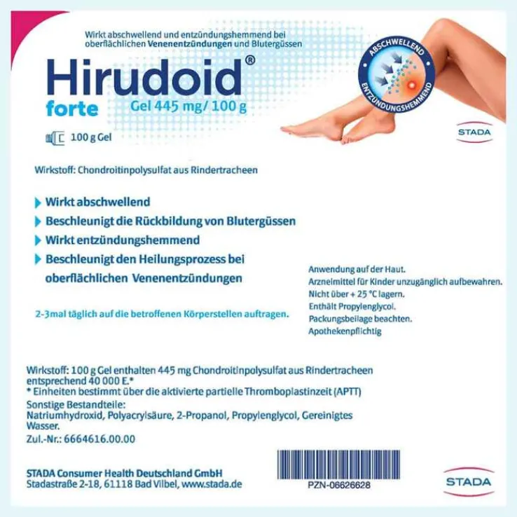 HIRUDOID® FORTE Gel, 100 g