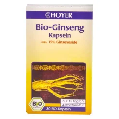 Hoyer Bio Ginseng Kapseln, 30 St