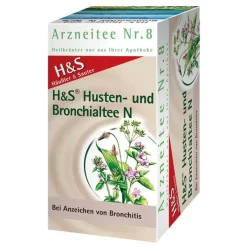 H&S Husten- und Bronchialtee N Filterbeutel, 20X2.0 g