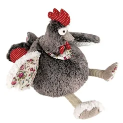 Huhn Trude Körnerkissen grau, 1 St