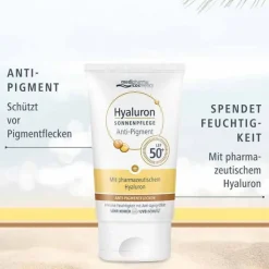 Hyaluron Sonnenpflege Gesicht Anti-Pigment & Anti-Age LSF50, 50 ml